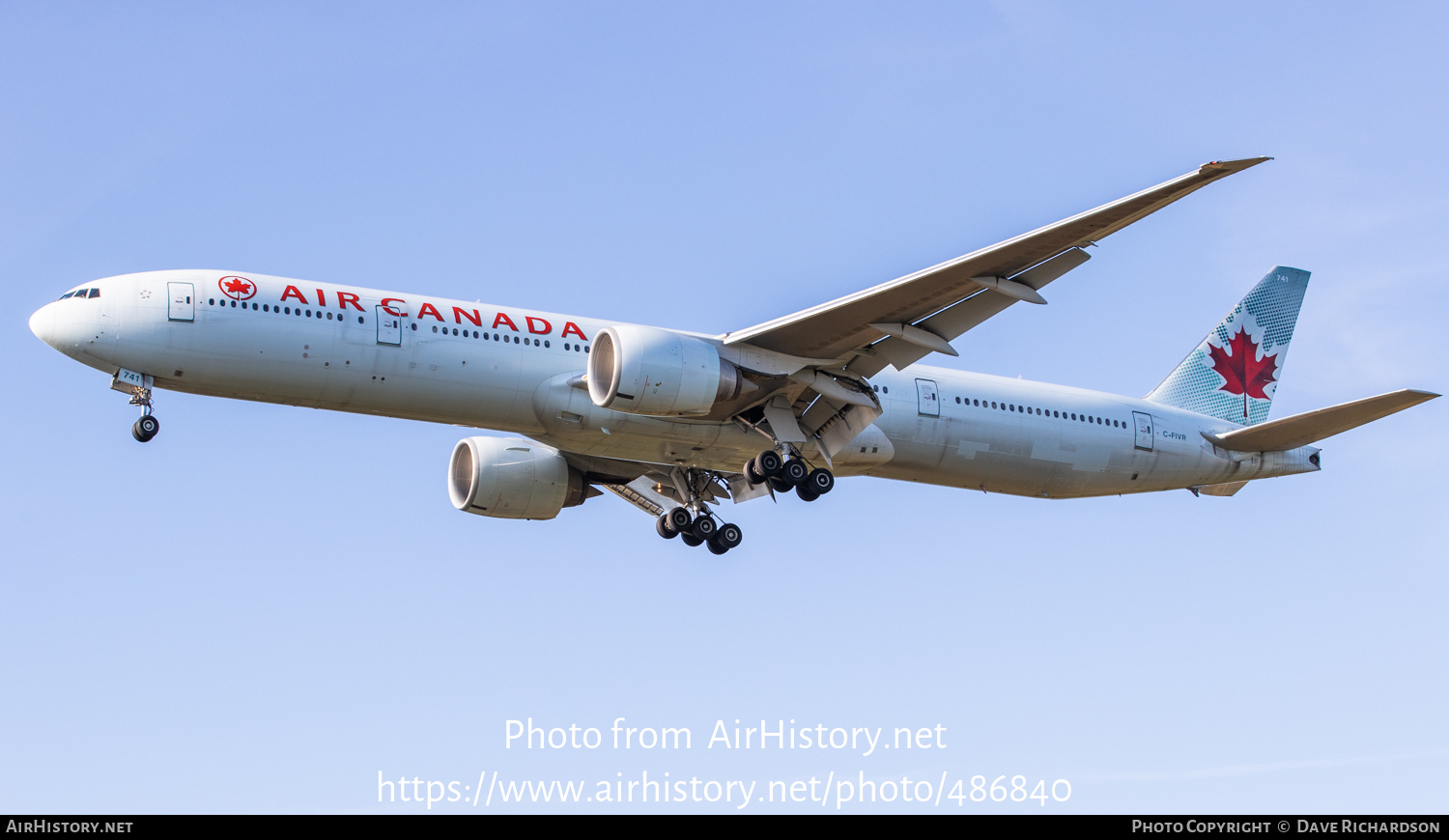 Aircraft Photo of C-FIVR | Boeing 777-333/ER | Air Canada | AirHistory.net #486840