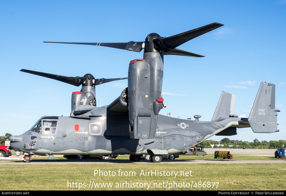 Aircraft Photo of 14-0073 / 0073 | Bell-Boeing CV-22B Osprey | USA - Air Force | AirHistory.net #486877