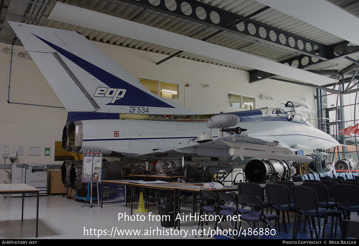 Aircraft Photo of ZF534 | British Aerospace EAP | UK - Air Force | AirHistory.net #486880