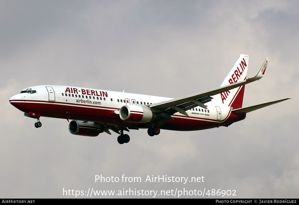 Aircraft Photo of D-ABAU | Boeing 737-86J | Air Berlin | AirHistory.net #486902