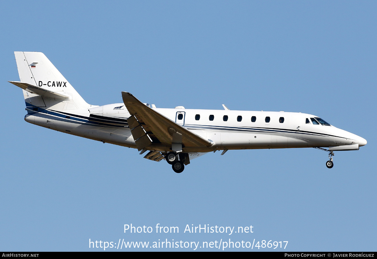 Aircraft Photo of D-CAWX | Cessna 680 Citation Sovereign+ | AirHistory.net #486917