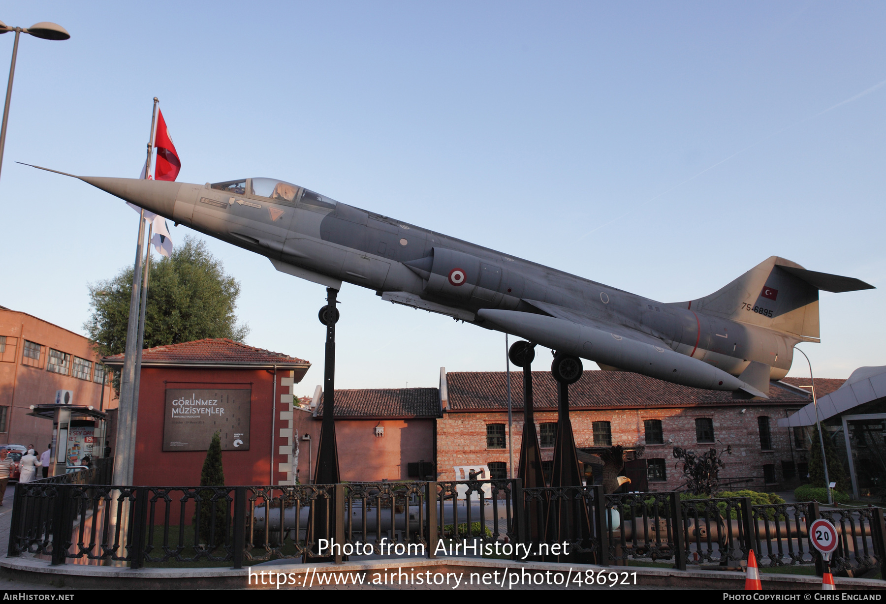 Aircraft Photo of 75-6895 | Lockheed F-104S Starfighter | Turkey - Air Force | AirHistory.net #486921