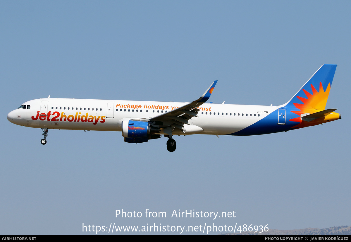 Aircraft Photo of G-HLYB | Airbus A321-211 | Jet2 Holidays | AirHistory.net #486936