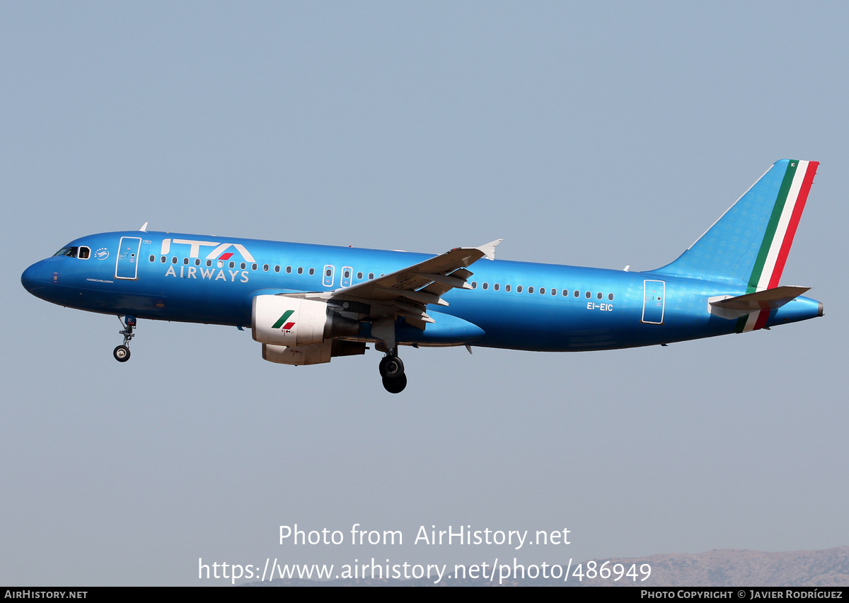 Aircraft Photo of EI-EIC | Airbus A320-216 | ITA Airways | AirHistory.net #486949