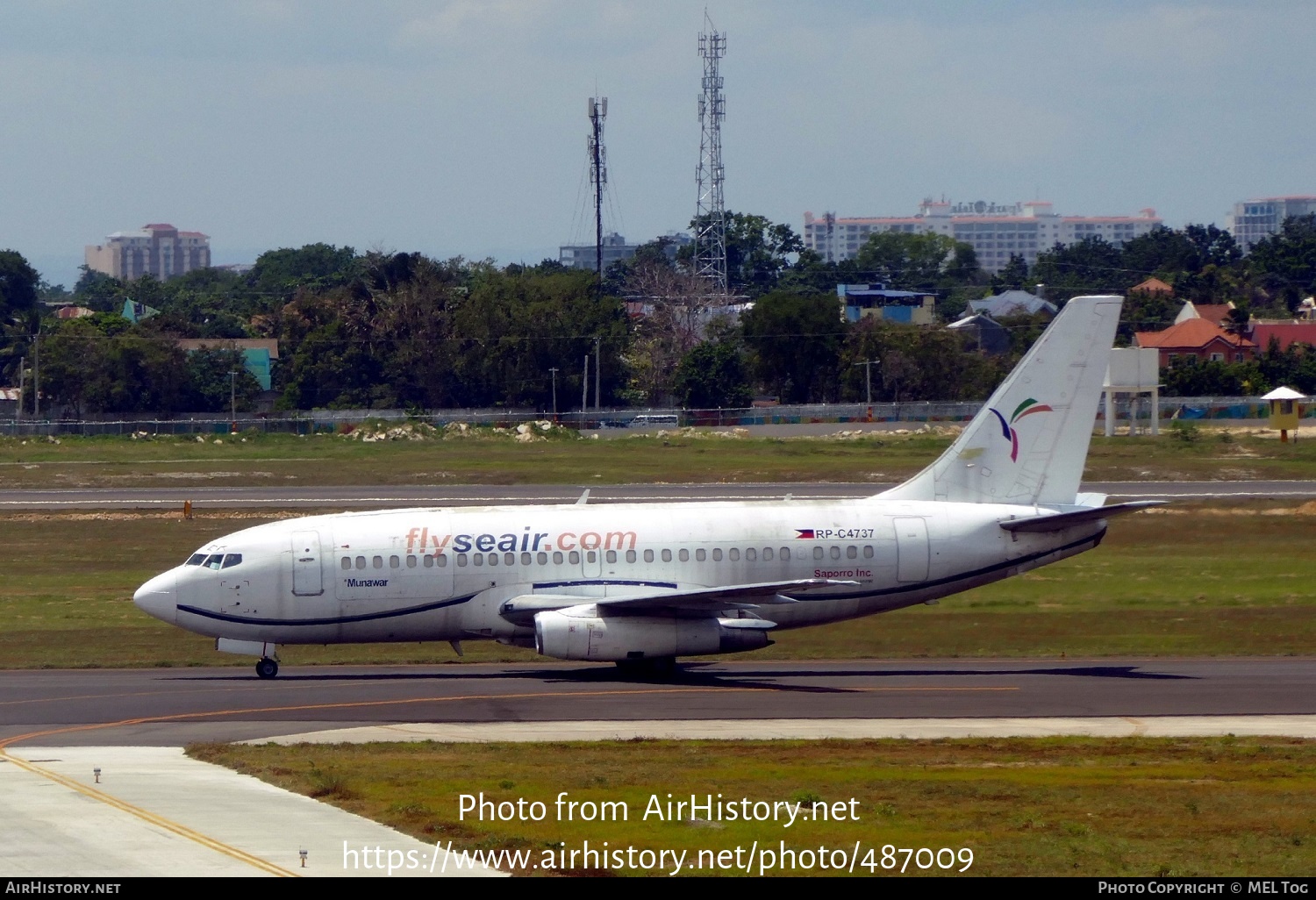 Aircraft Photo of RP-C4737 | Boeing 737-2T4C/Adv | SEAir Cargo - South East Asian Airlines | AirHistory.net #487009