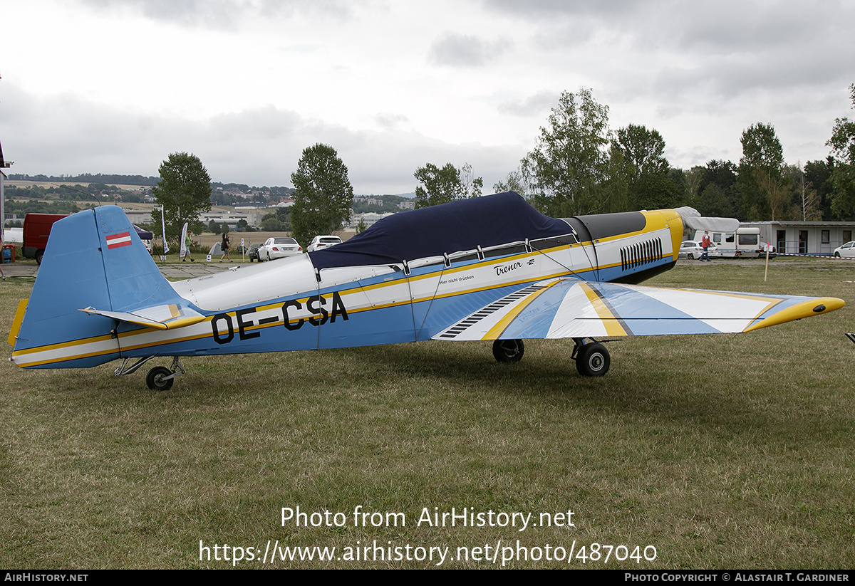 Aircraft Photo of OE-CSA | Zlin Z-526F Trener Master | AirHistory.net #487040