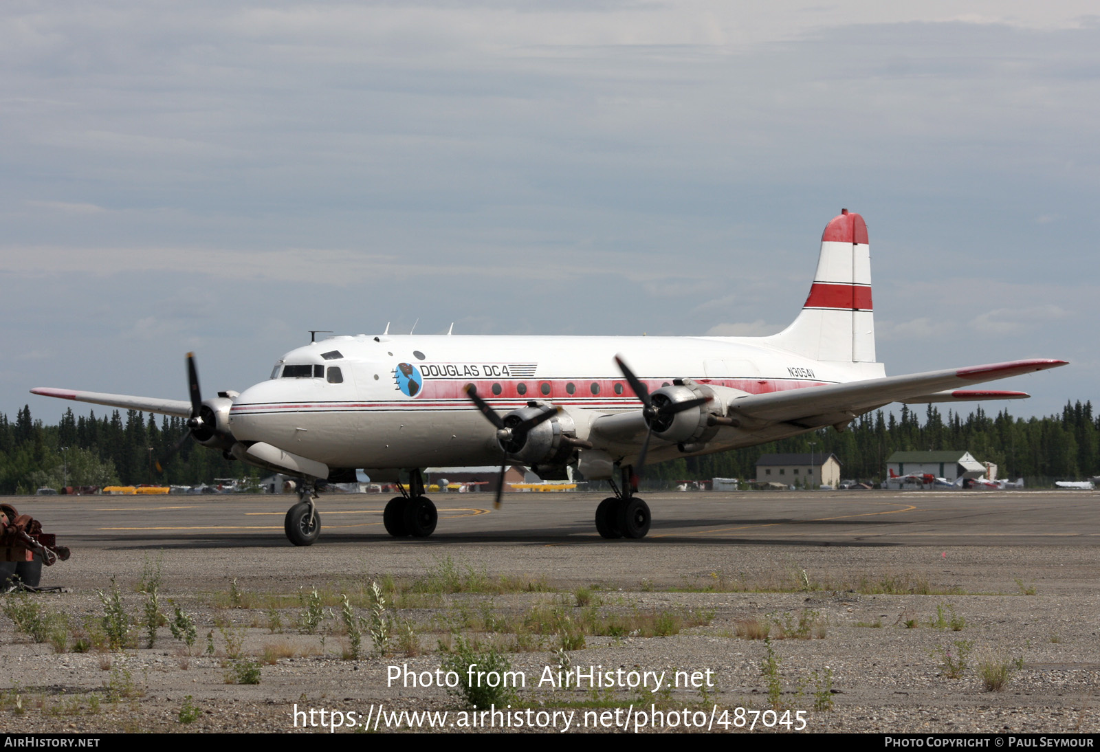 Aircraft Photo of N3054V | Douglas C-54Q Skymaster | AirHistory.net #487045