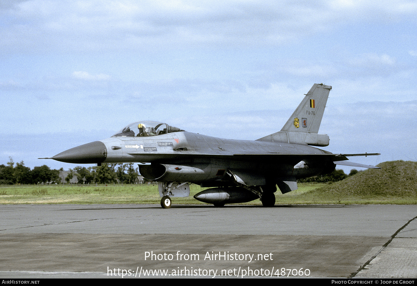 Aircraft Photo of FA-76 | General Dynamics F-16AM Fighting Falcon | Belgium - Air Force | AirHistory.net #487060