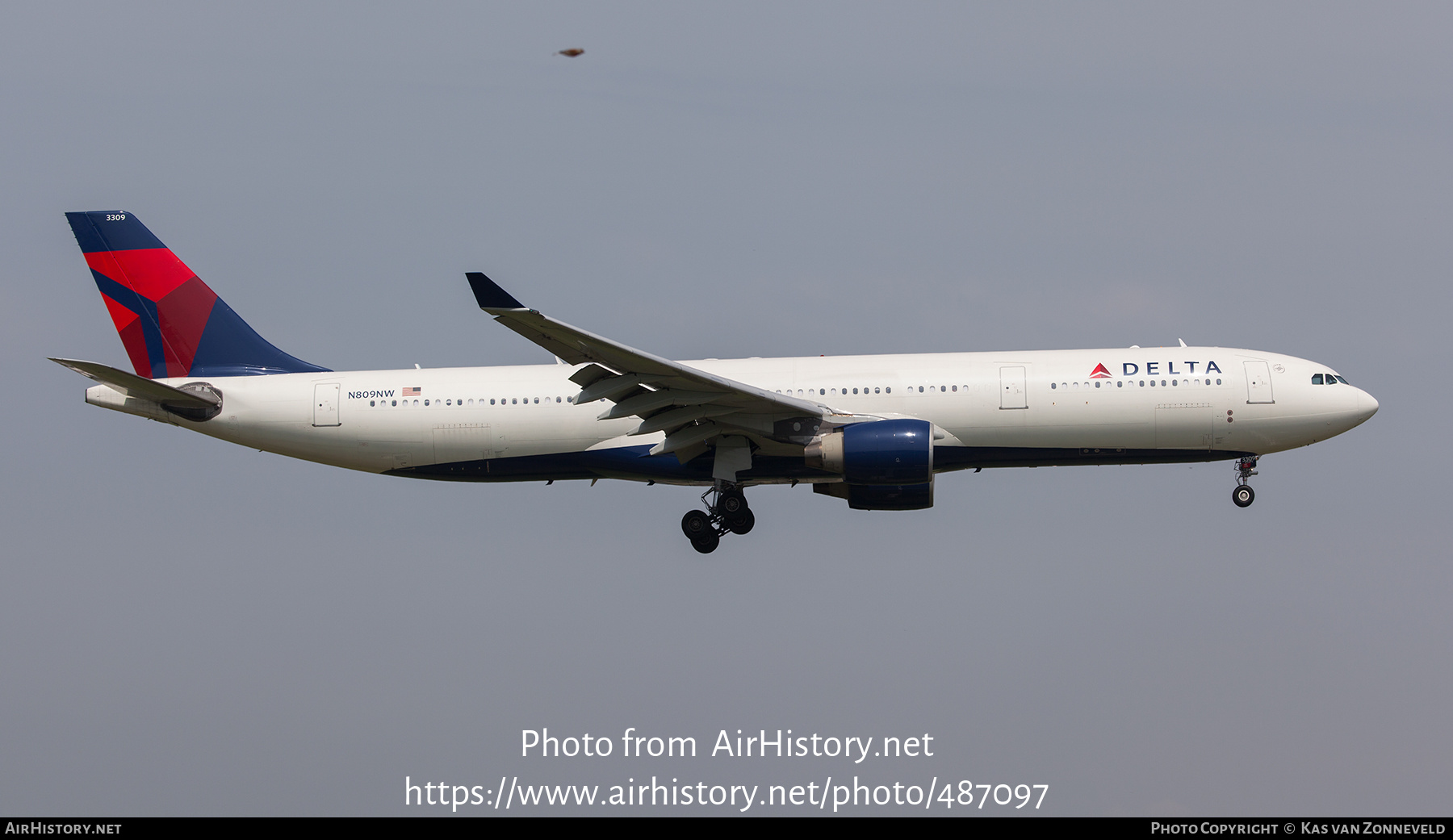 Aircraft Photo of N809NW | Airbus A330-323 | Delta Air Lines | AirHistory.net #487097