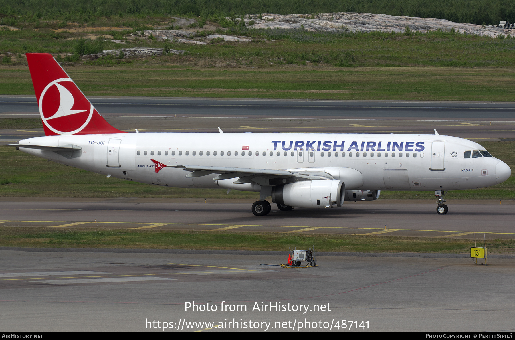 Aircraft Photo of TC-JUI | Airbus A320-232 | Turkish Airlines | AirHistory.net #487141