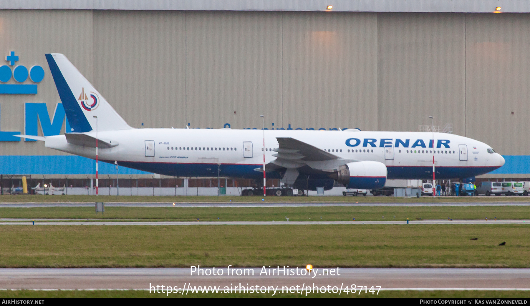 Aircraft Photo of VP-BHB | Boeing 777-2Q8/ER | Orenair | AirHistory.net #487147