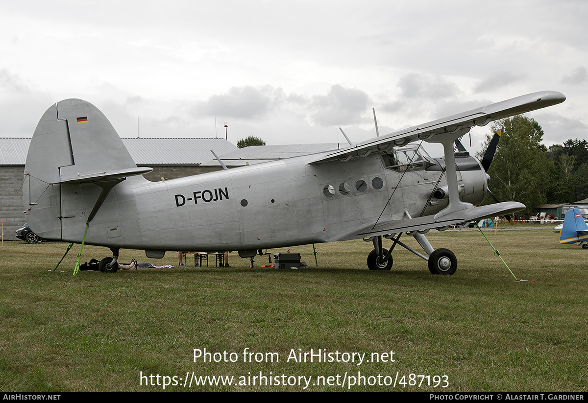 Aircraft Photo of D-FOJN | Antonov An-2T | AirHistory.net #487193