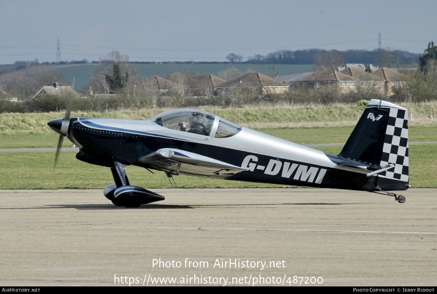 Aircraft Photo of G-DVMI | Van's RV-7 | AirHistory.net #487200