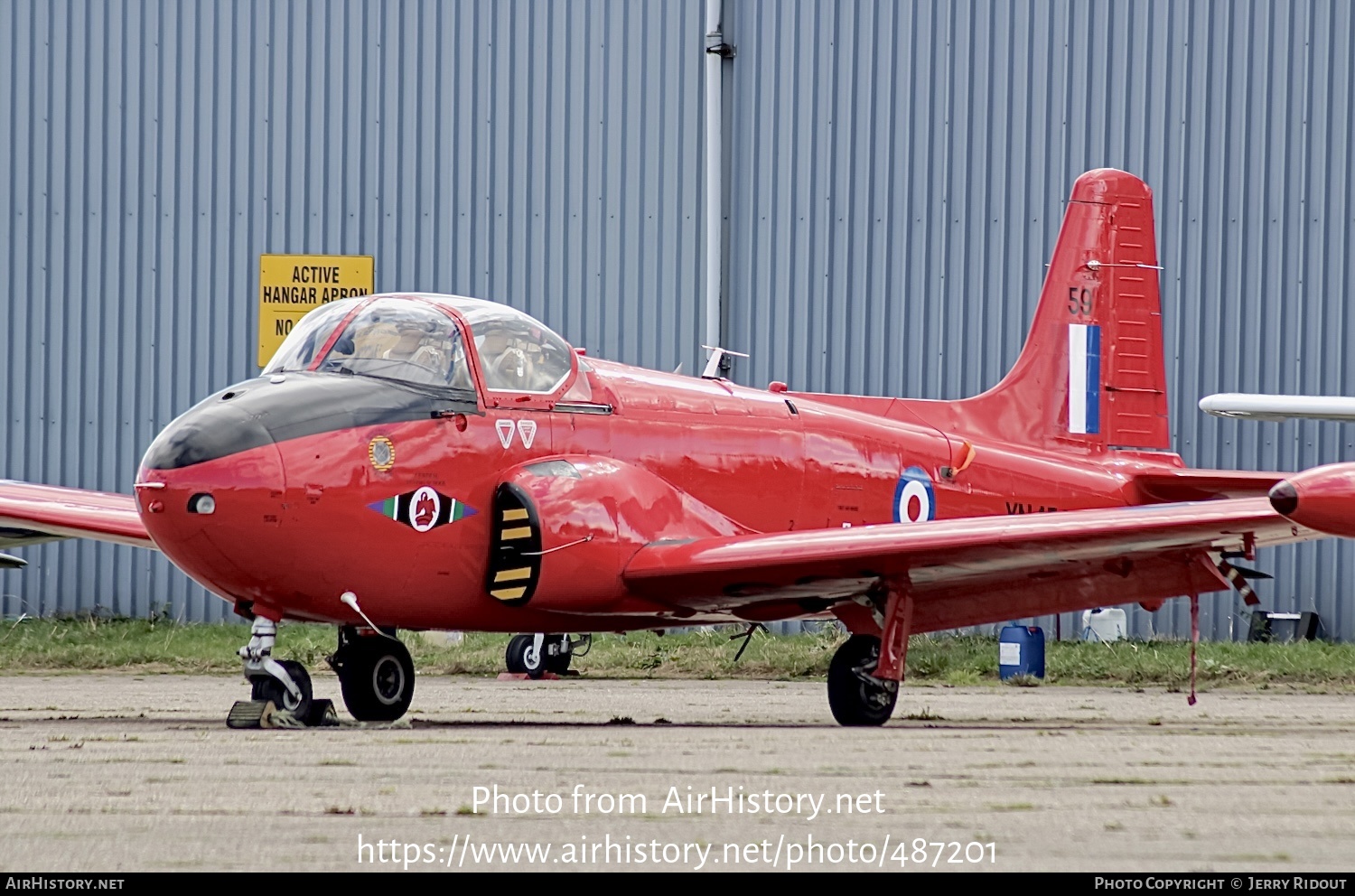 Aircraft Photo of G-BWOT / XN459 | Hunting P.84 Jet Provost T3A | UK - Air Force | AirHistory.net #487201