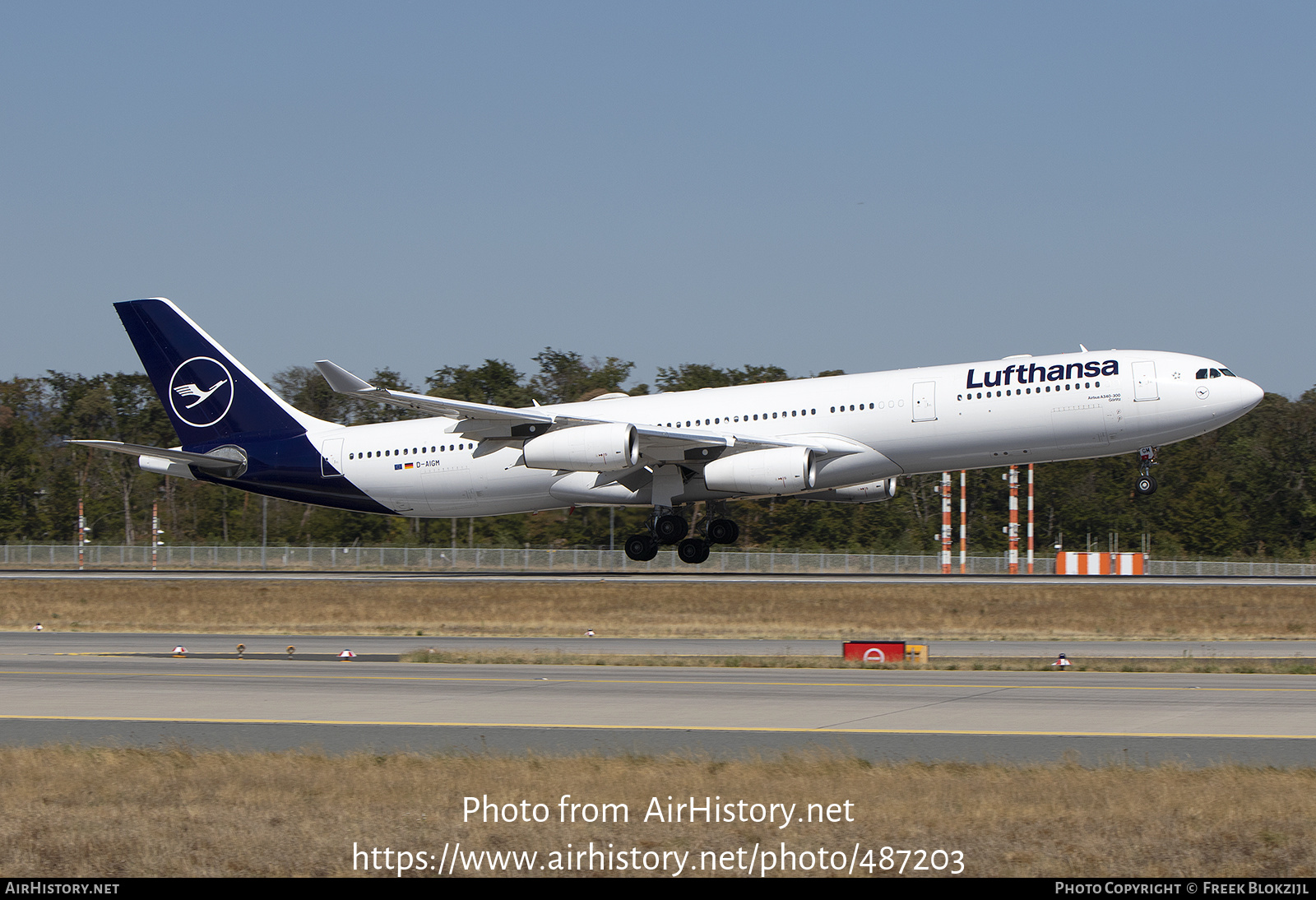 Aircraft Photo of D-AIGM | Airbus A340-313 | Lufthansa | AirHistory.net #487203