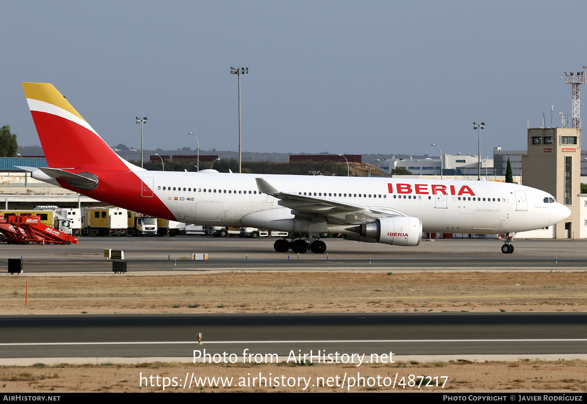 Aircraft Photo of EC-MUD | Airbus A330-202 | Iberia | AirHistory.net #487217