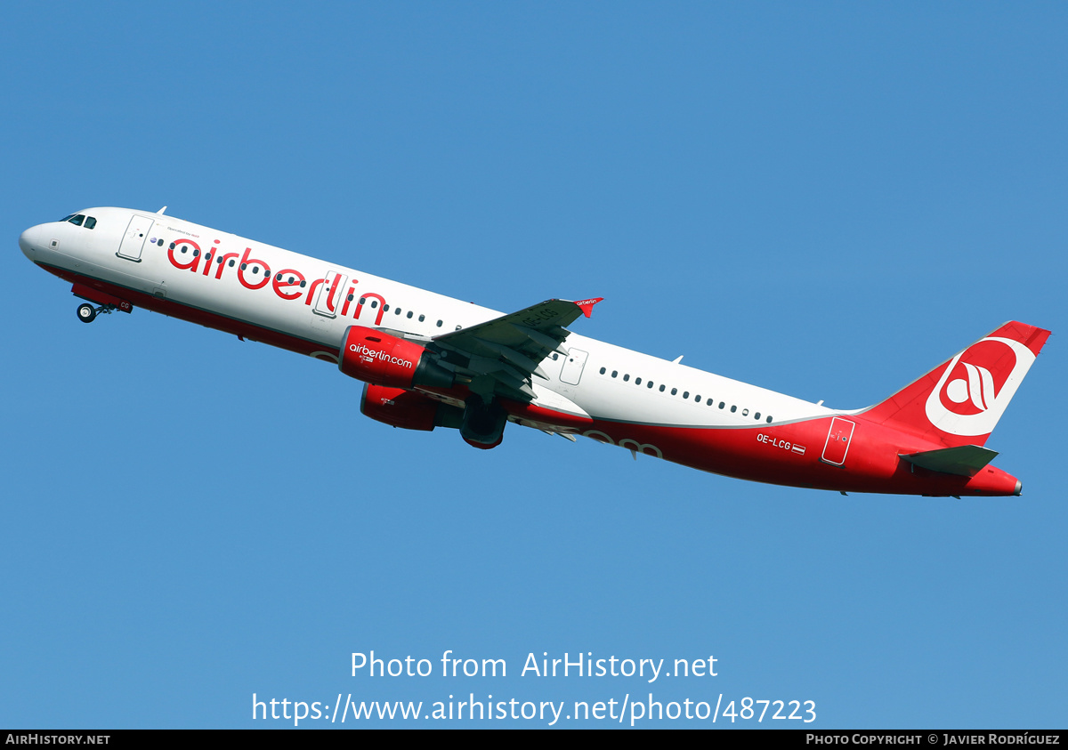 Aircraft Photo of OE-LCG | Airbus A321-211 | Air Berlin | AirHistory.net #487223