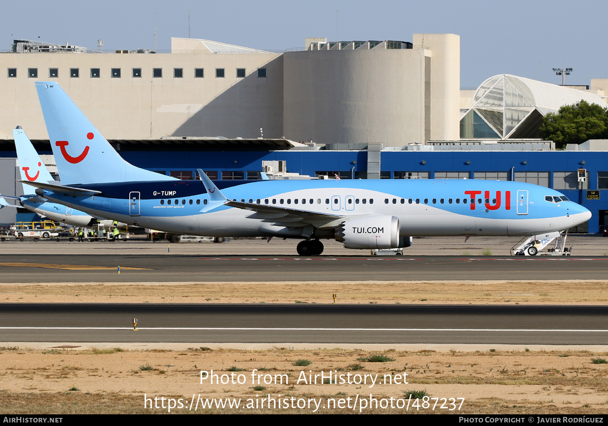 Aircraft Photo of G-TUMP | Boeing 737-8 Max 8 | TUI | AirHistory.net #487237