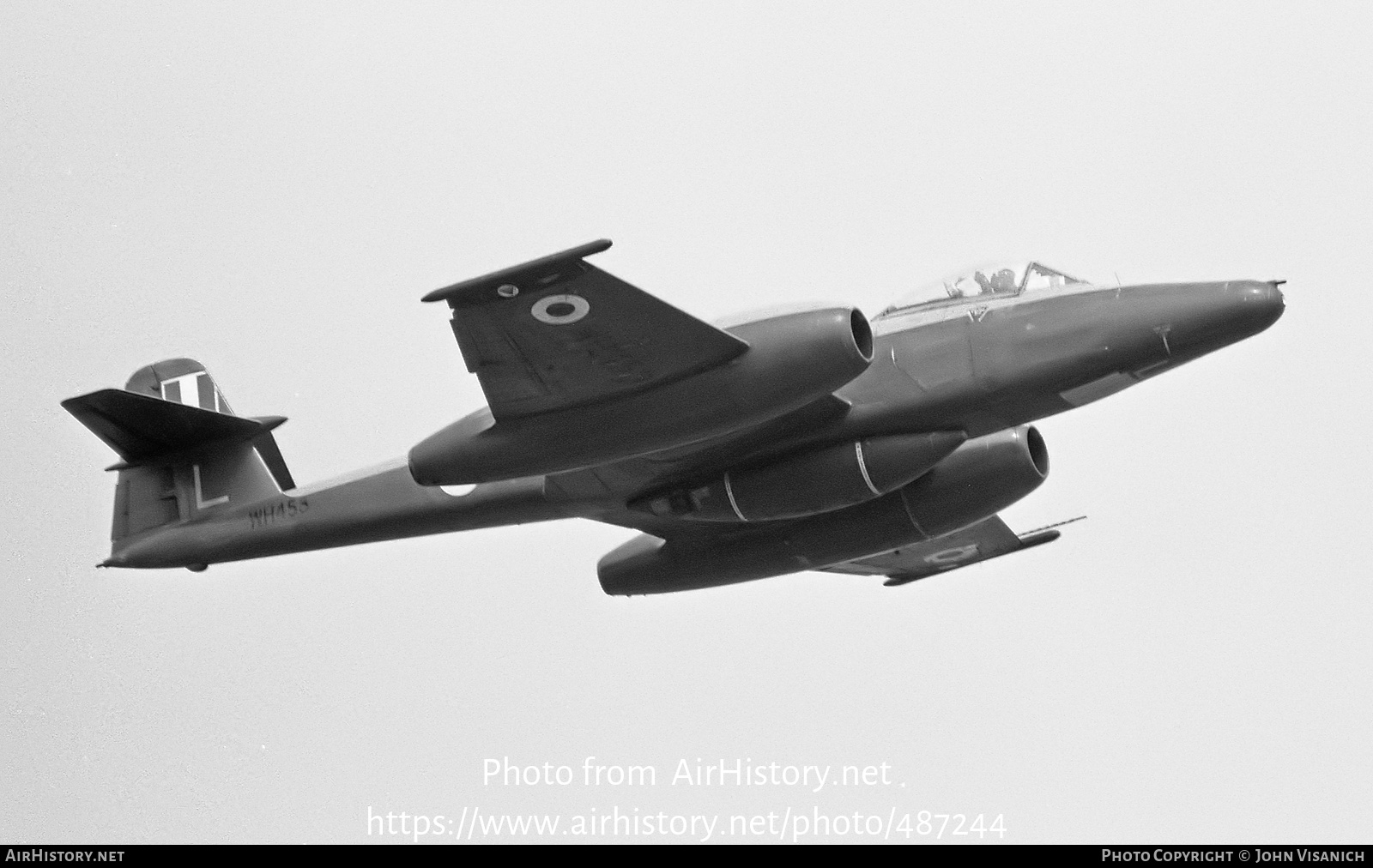 Aircraft Photo of WH453 | Gloster Meteor D16 | UK - Air Force | AirHistory.net #487244