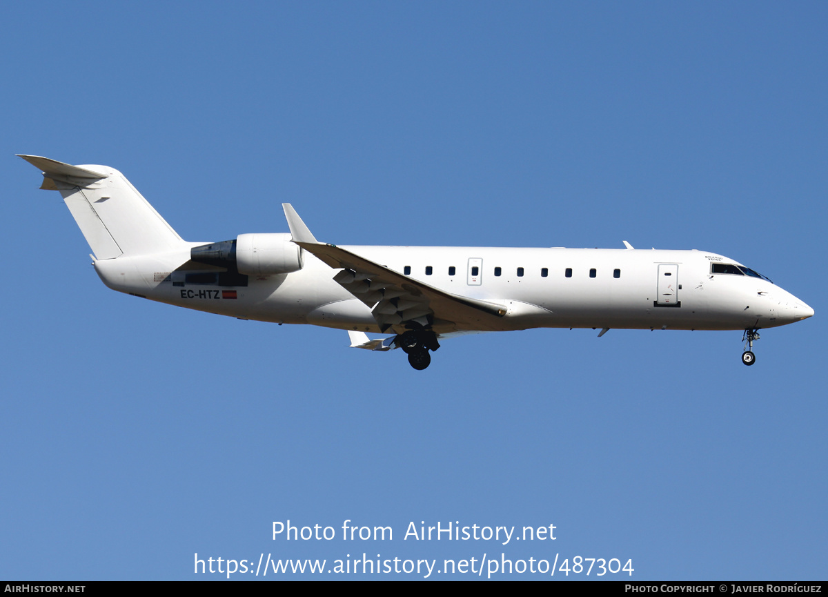 Aircraft Photo of EC-HTZ | Bombardier CRJ-200ER (CL-600-2B19) | AirHistory.net #487304