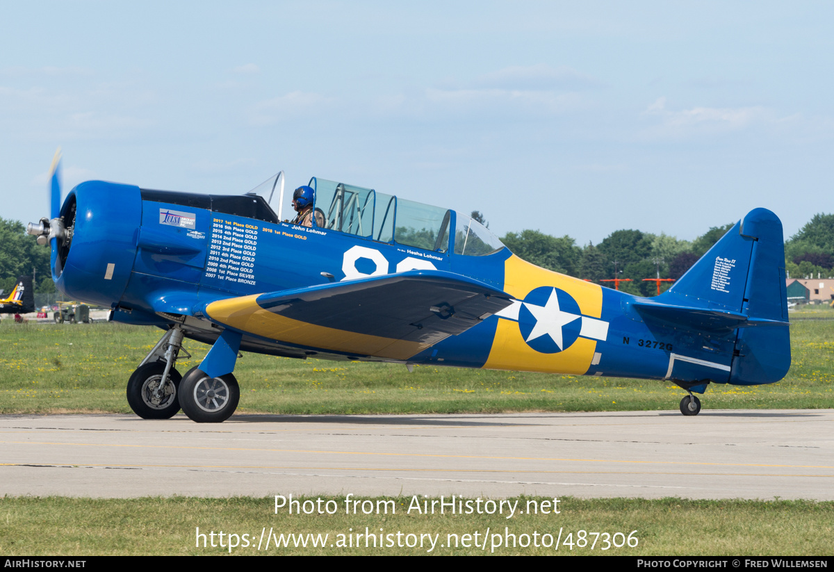 Aircraft Photo of N3272G | North American SNJ-5 Texan | USA - Navy | AirHistory.net #487306