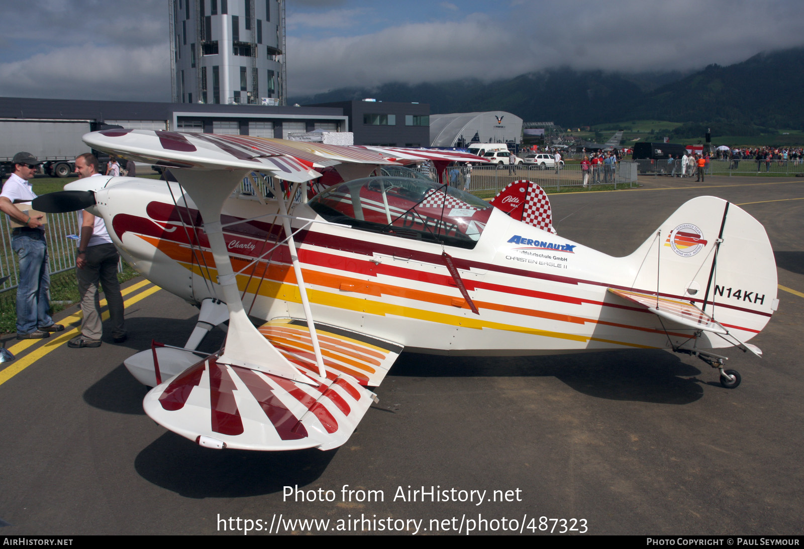 Aircraft Photo of N14KH | Christen Eagle II | Weiße Möwe Wels Aerobatics Team | AirHistory.net #487323