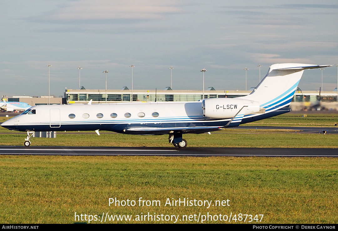 Aircraft Photo of G-LSCW | Gulfstream Aerospace G-V Gulfstream V-SP | AirHistory.net #487347