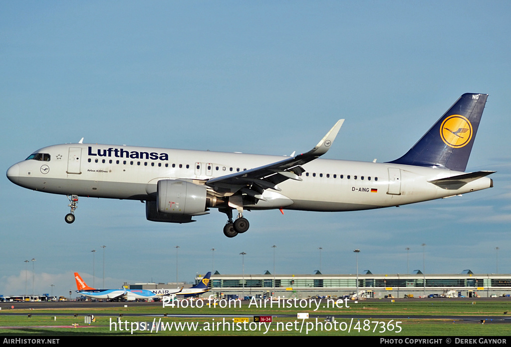 Aircraft Photo of D-AING | Airbus A320-271N | Lufthansa | AirHistory.net #487365