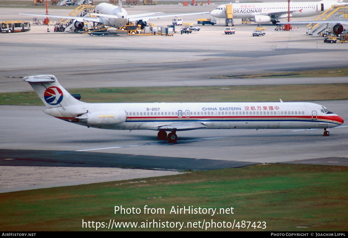 Aircraft Photo of B-2107 | McDonnell Douglas MD-82 (DC-9-82) | China Eastern Airlines | AirHistory.net #487423