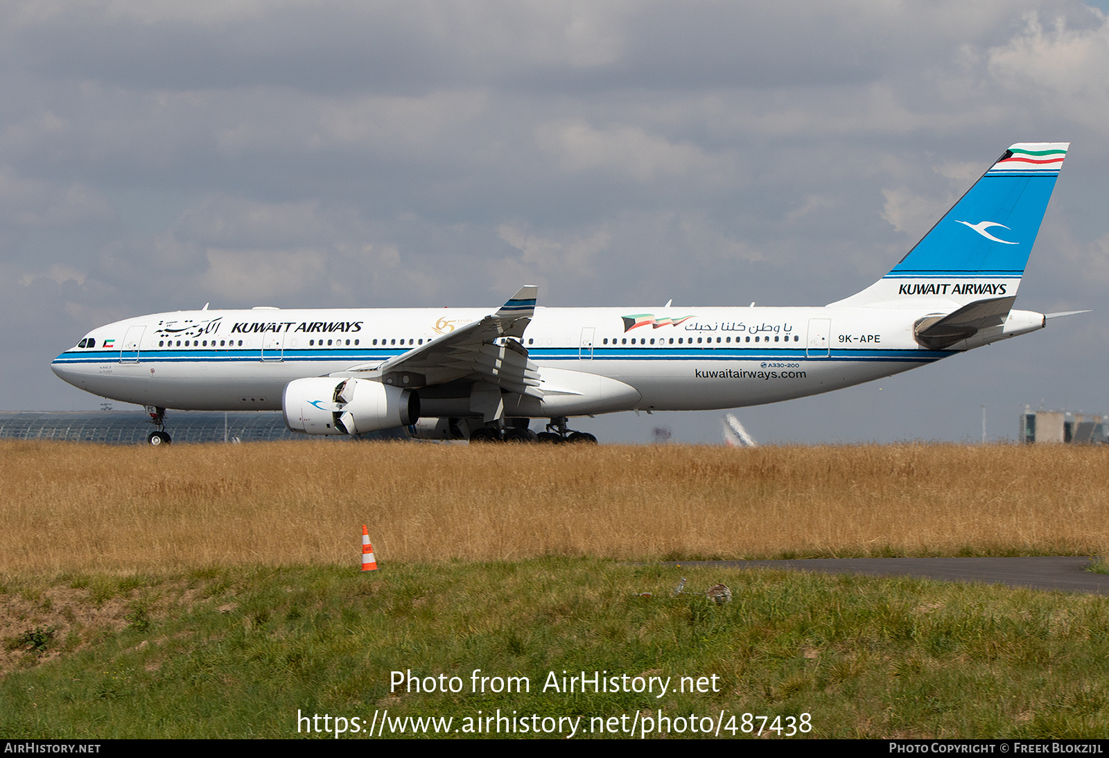 Aircraft Photo of 9K-APE | Airbus A330-243 | Kuwait Airways | AirHistory.net #487438