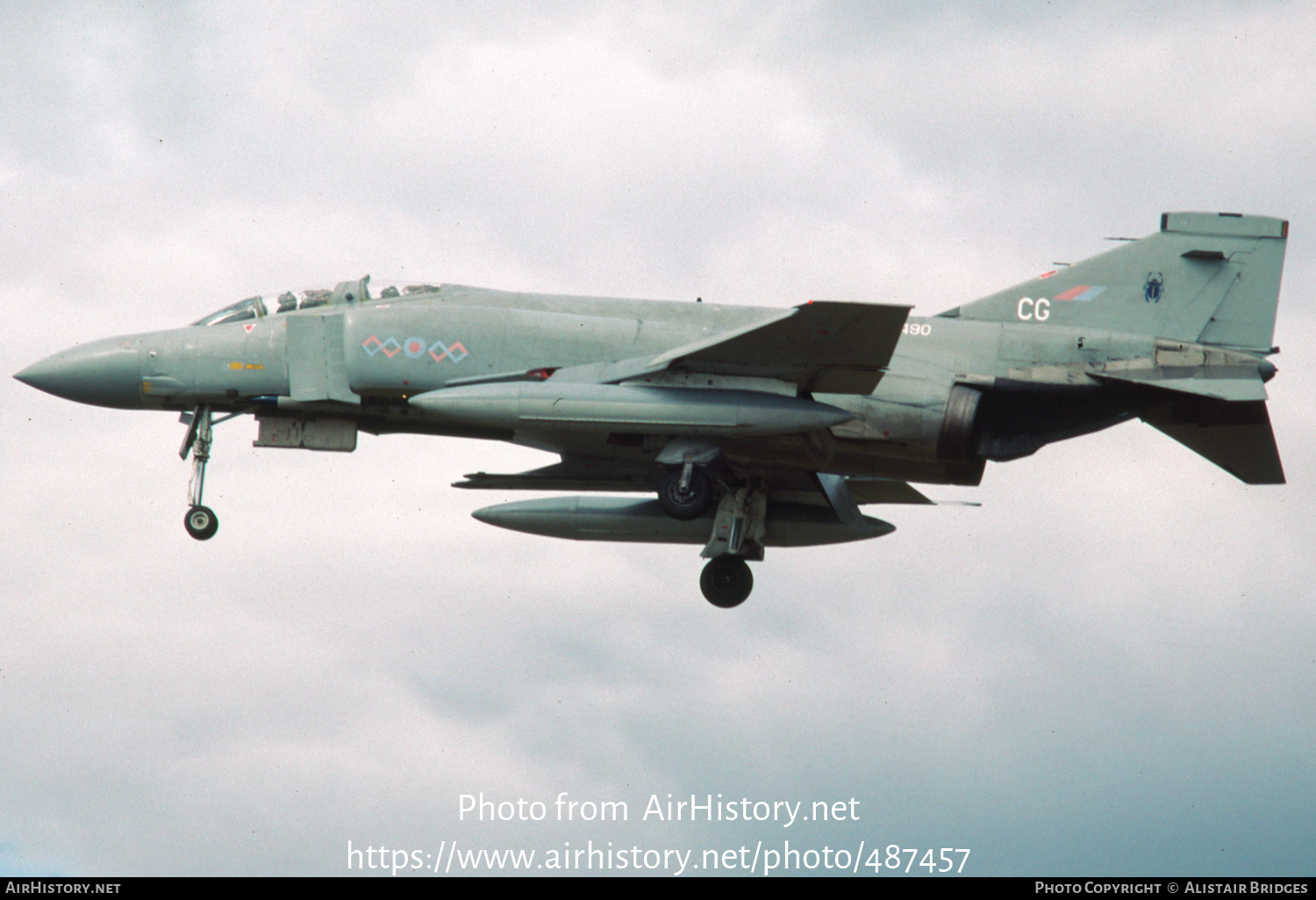 Aircraft Photo of XV490 | McDonnell Douglas F-4M Phantom FGR2 | UK - Air Force | AirHistory.net #487457