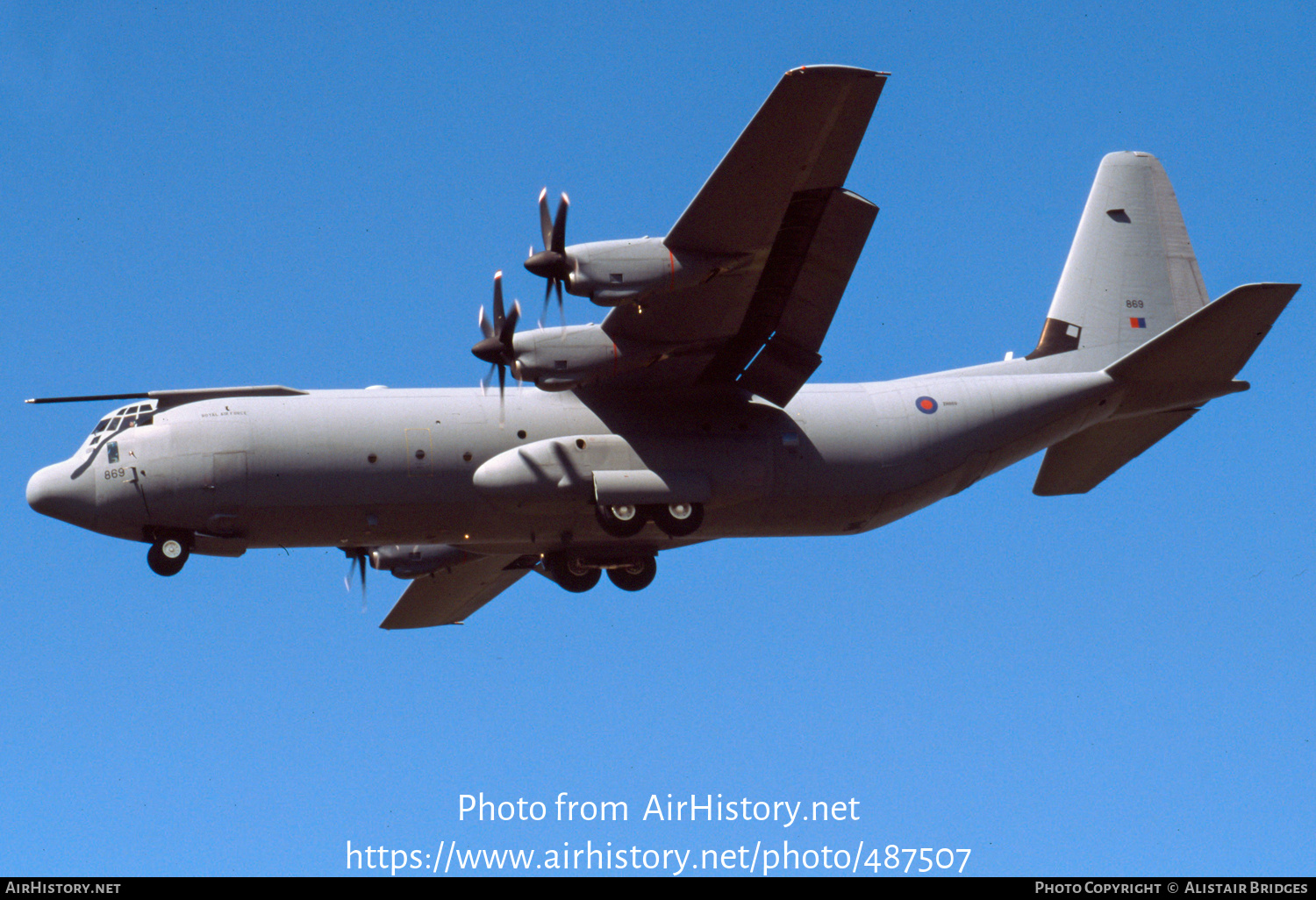 Aircraft Photo of ZH869 | Lockheed Martin C-130J-30 Hercules C4 | UK - Air Force | AirHistory.net #487507