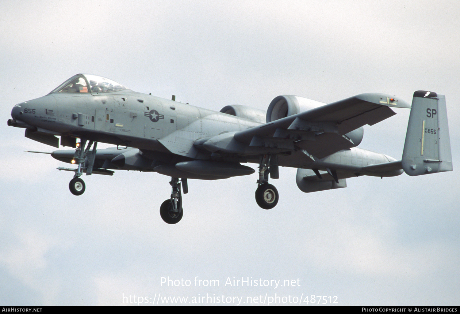 Aircraft Photo of 82-0655 / AF82-655 | Fairchild A-10A Thunderbolt II | USA - Air Force | AirHistory.net #487512