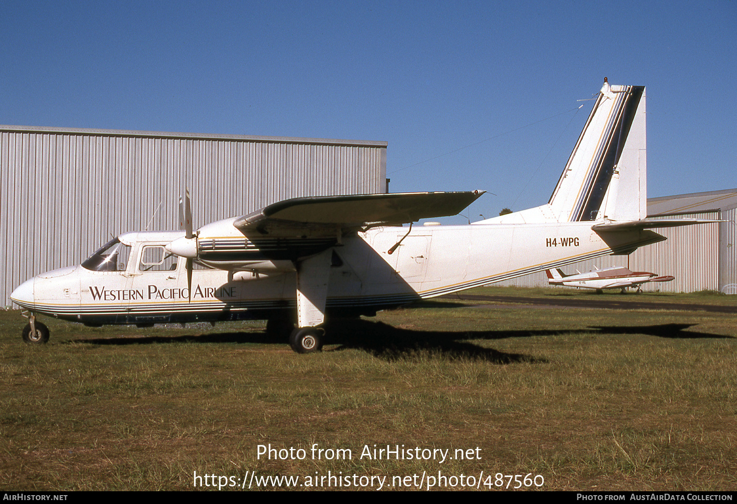 Aircraft Photo of H4-WPG | Pilatus Britten-Norman BN-2B-21 Islander | Western Pacific Airline | AirHistory.net #487560