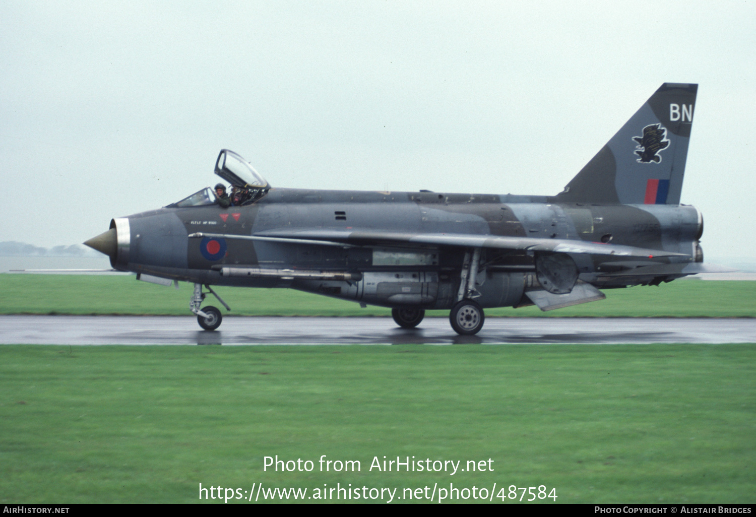 Aircraft Photo of XR755 | English Electric Lightning F6 | UK - Air Force | AirHistory.net #487584