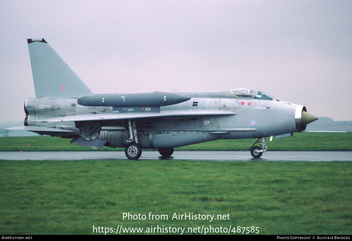 Aircraft Photo of XR770 | English Electric Lightning F6 | UK - Air Force | AirHistory.net #487585