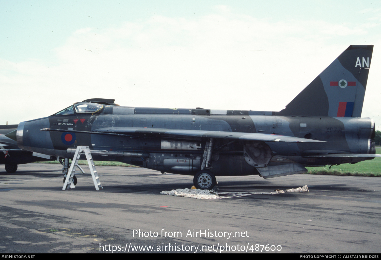 Aircraft Photo of XR771 | English Electric Lightning F6 | UK - Air Force | AirHistory.net #487600