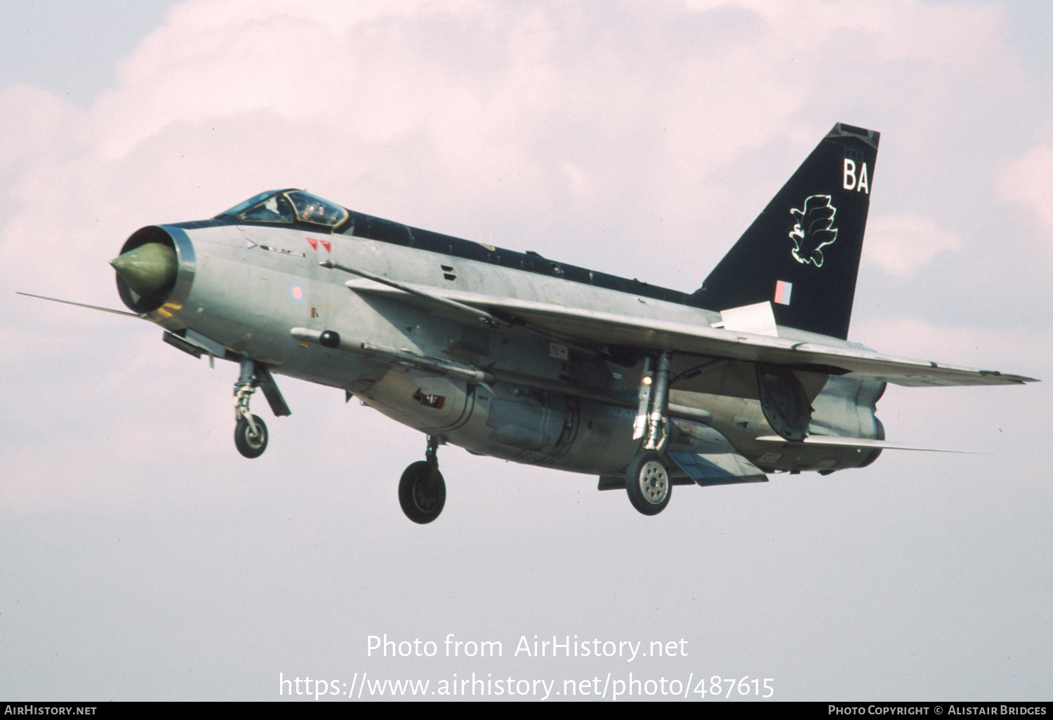 Aircraft Photo of XS903 | English Electric Lightning F6 | UK - Air Force | AirHistory.net #487615