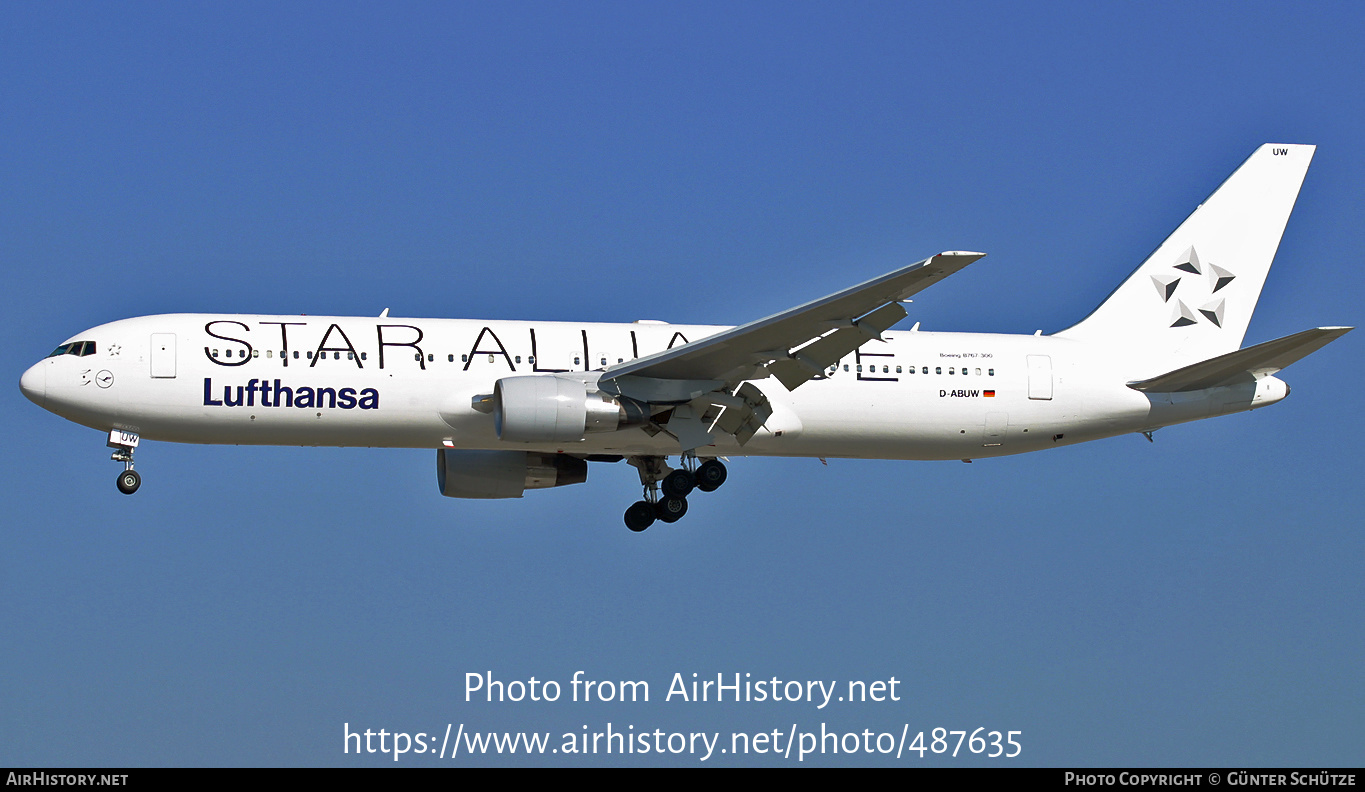 Aircraft Photo of D-ABUW | Boeing 767-3Z9/ER | Lufthansa | AirHistory.net #487635