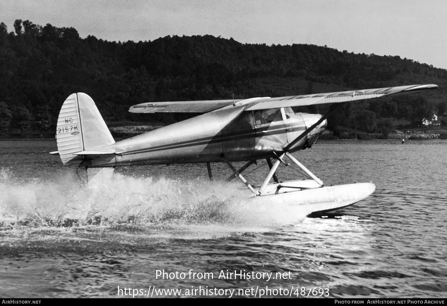 Aircraft Photo of NC2157K | Luscombe 8D Silvaire | AirHistory.net #487693