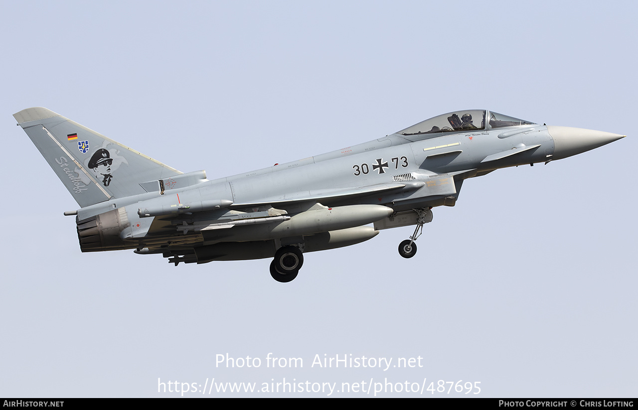 Aircraft Photo of 3073 | Eurofighter EF-2000 Typhoon S | Germany - Air Force | AirHistory.net #487695