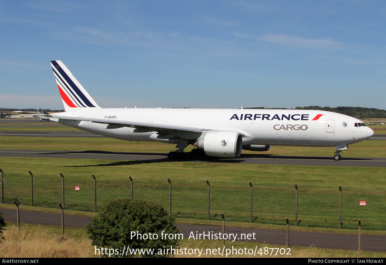 Aircraft Photo of F-GUOC | Boeing 777-F28 | Air France Cargo | AirHistory.net #487702