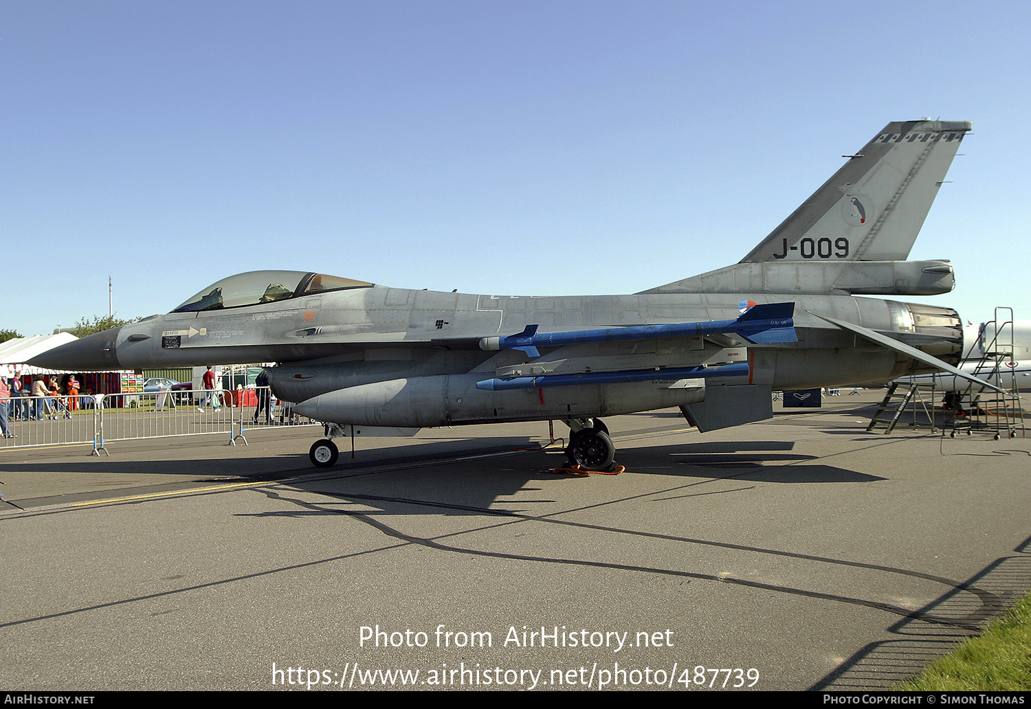 Aircraft Photo of J-009 | General Dynamics F-16AM Fighting Falcon | Netherlands - Air Force | AirHistory.net #487739