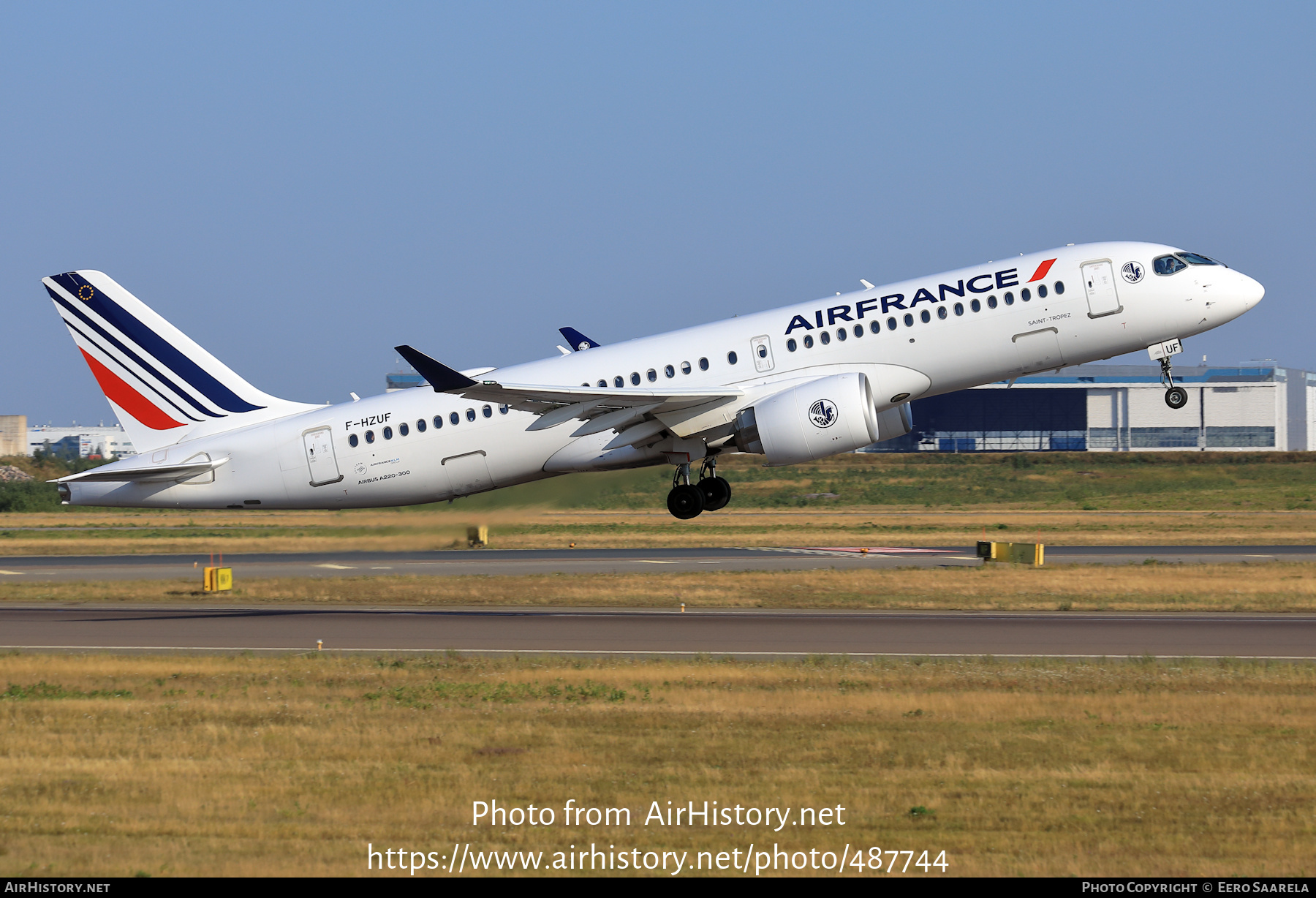 Aircraft Photo of F-HZUF | Airbus A220-371 (BD-500-1A11) | Air France | AirHistory.net #487744