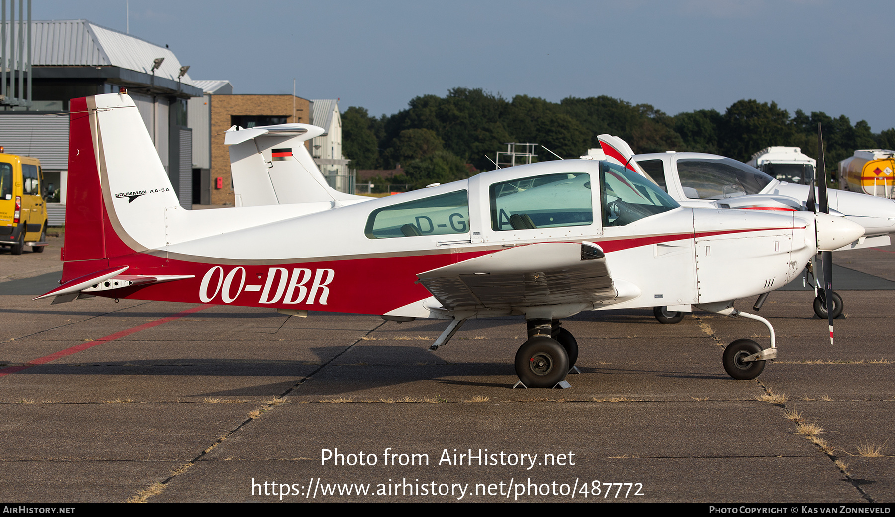 Aircraft Photo of OO-DBR | Grumman American AA-5A Cheetah | AirHistory.net #487772