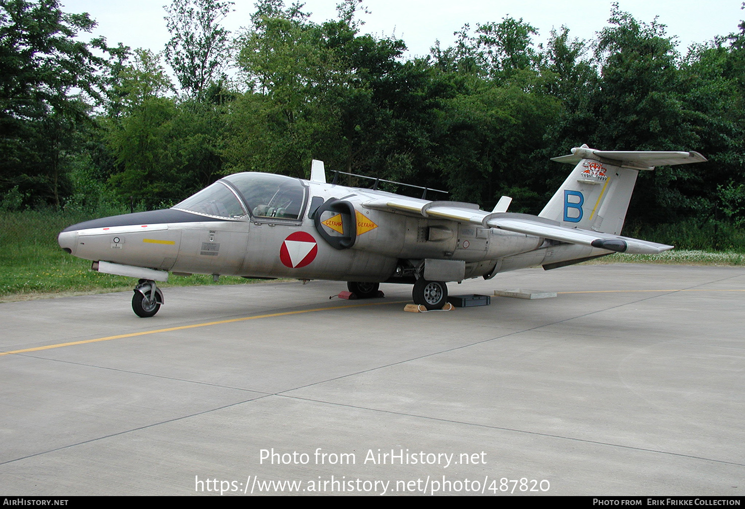 Aircraft Photo of BB-32 / B blue | Saab 105OE | Austria - Air Force | AirHistory.net #487820