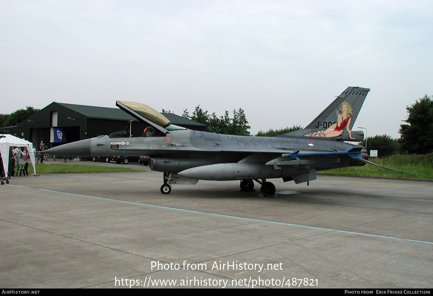 Aircraft Photo of J-002 | General Dynamics F-16AM Fighting Falcon | Netherlands - Air Force | AirHistory.net #487821