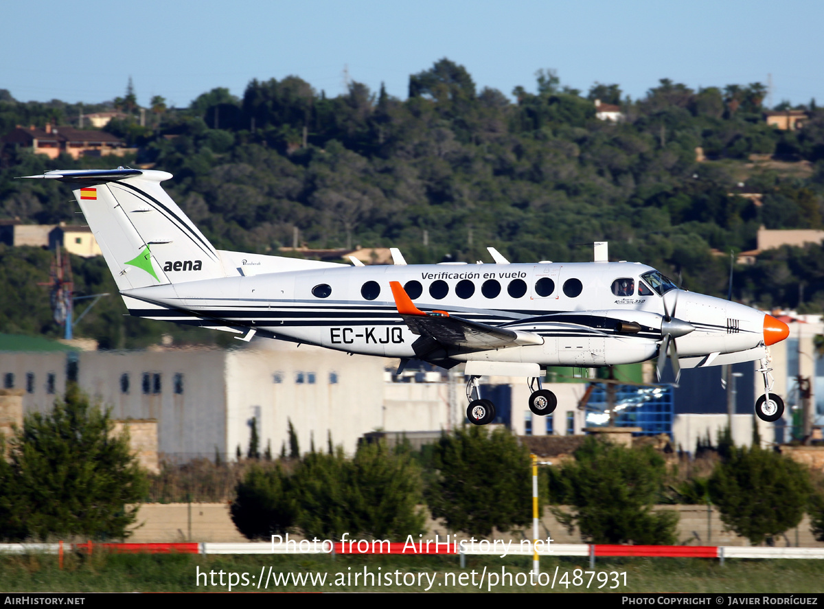 Aircraft Photo of EC-KJQ | Raytheon 350 King Air (B300) | AENA | AirHistory.net #487931