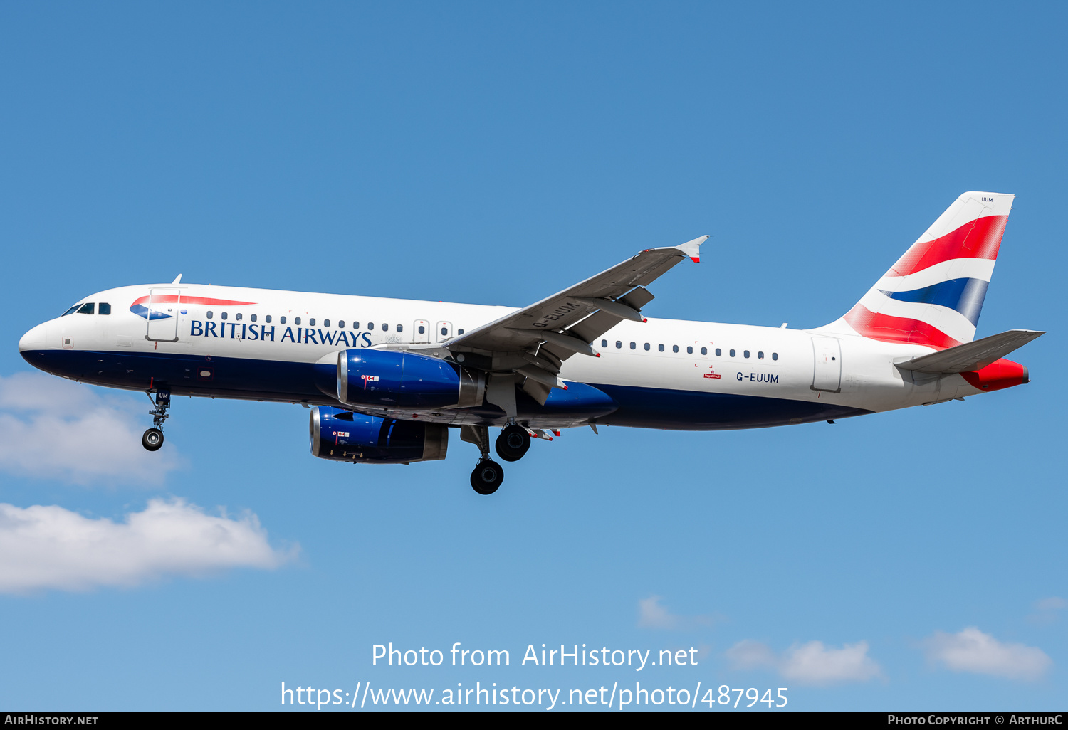 Aircraft Photo of G-EUUM | Airbus A320-232 | British Airways | AirHistory.net #487945