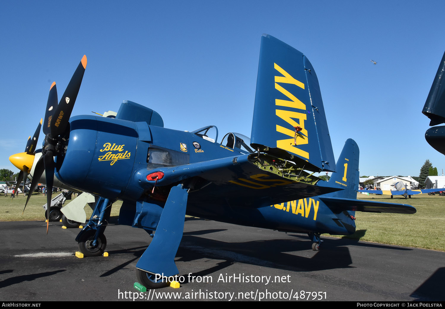 Aircraft Photo of N68RW / 94996 | Grumman F8F-2 Bearcat | USA - Navy | AirHistory.net #487951